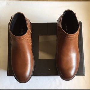 Alfani Men’s Rogan Tan Chelsea  boots new in box